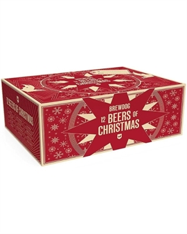 BrewDog 12 Beers of Christmas Julebryg Mixpakke Juleøl 12 x 33 cl 4-8%
